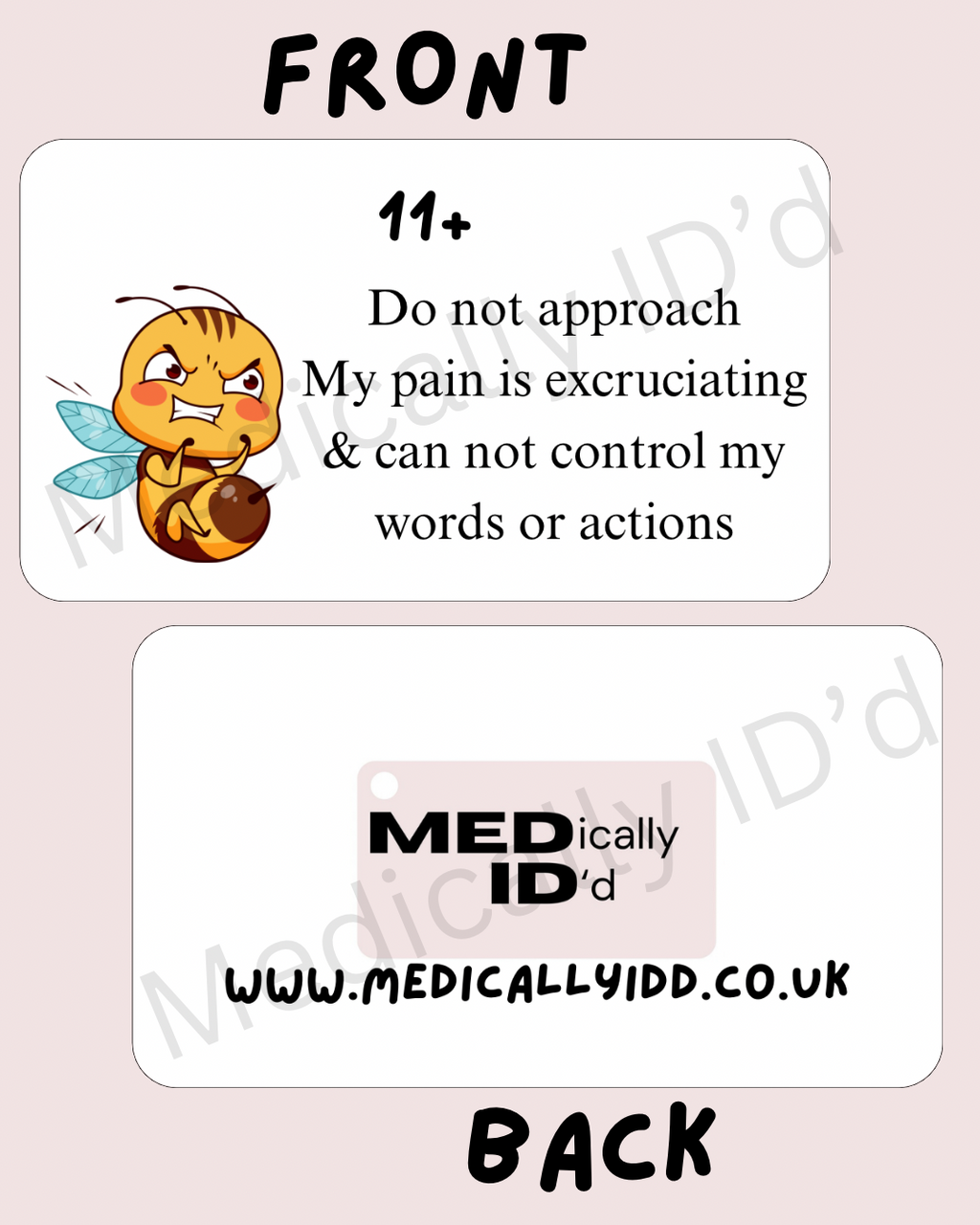 My Pain Is….