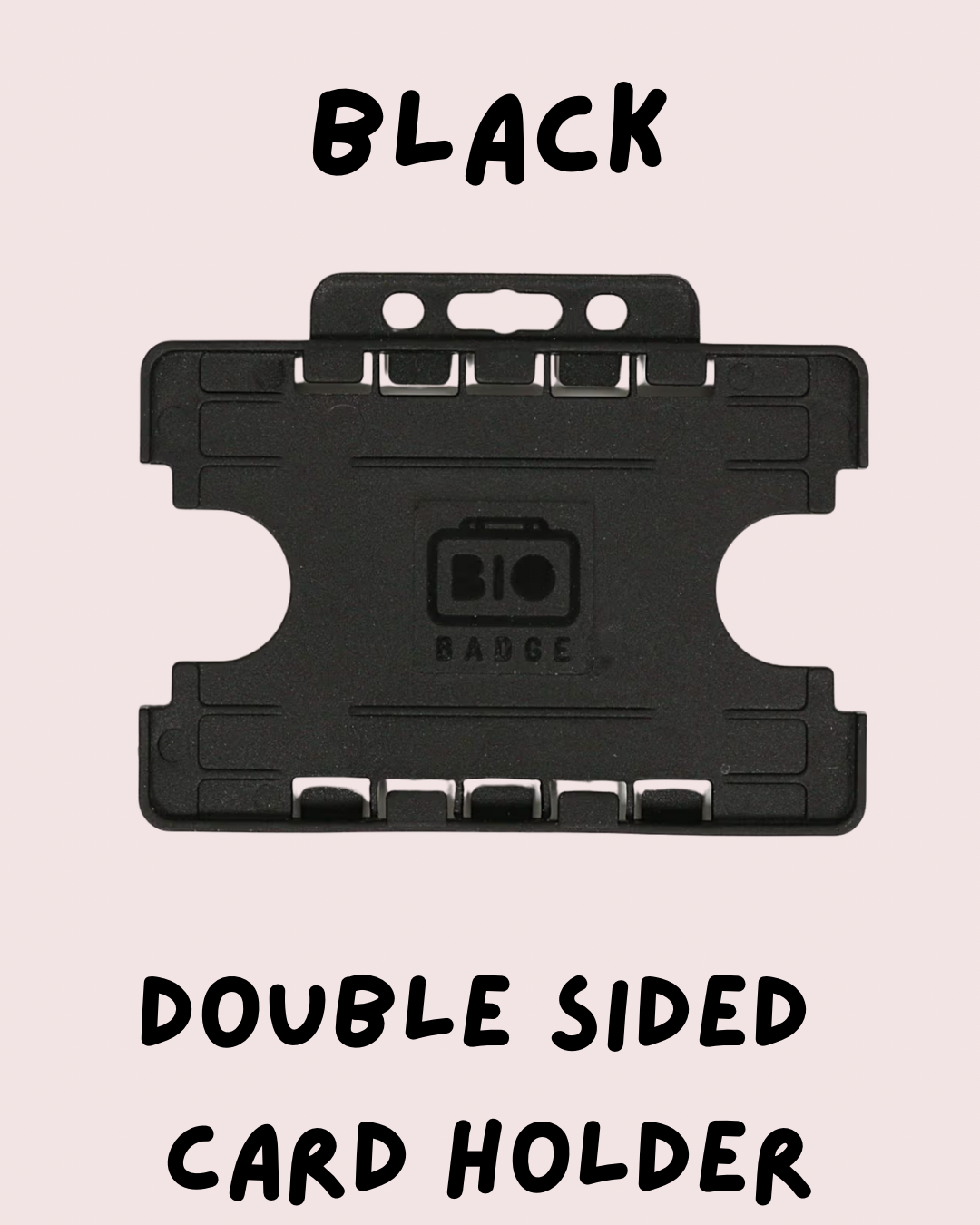 Double Sided Card Holder