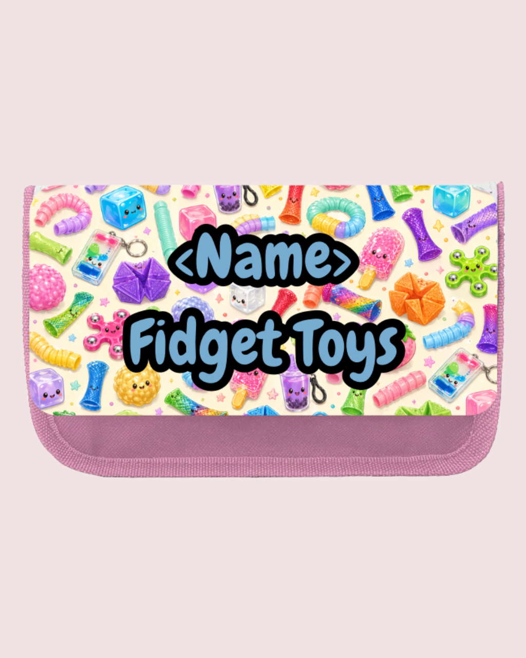 Personalised Plain Fidget Case