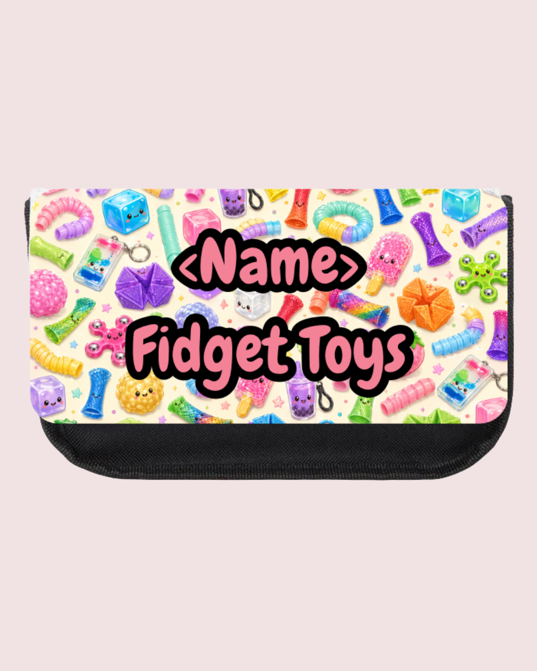 Personalised Plain Fidget Case