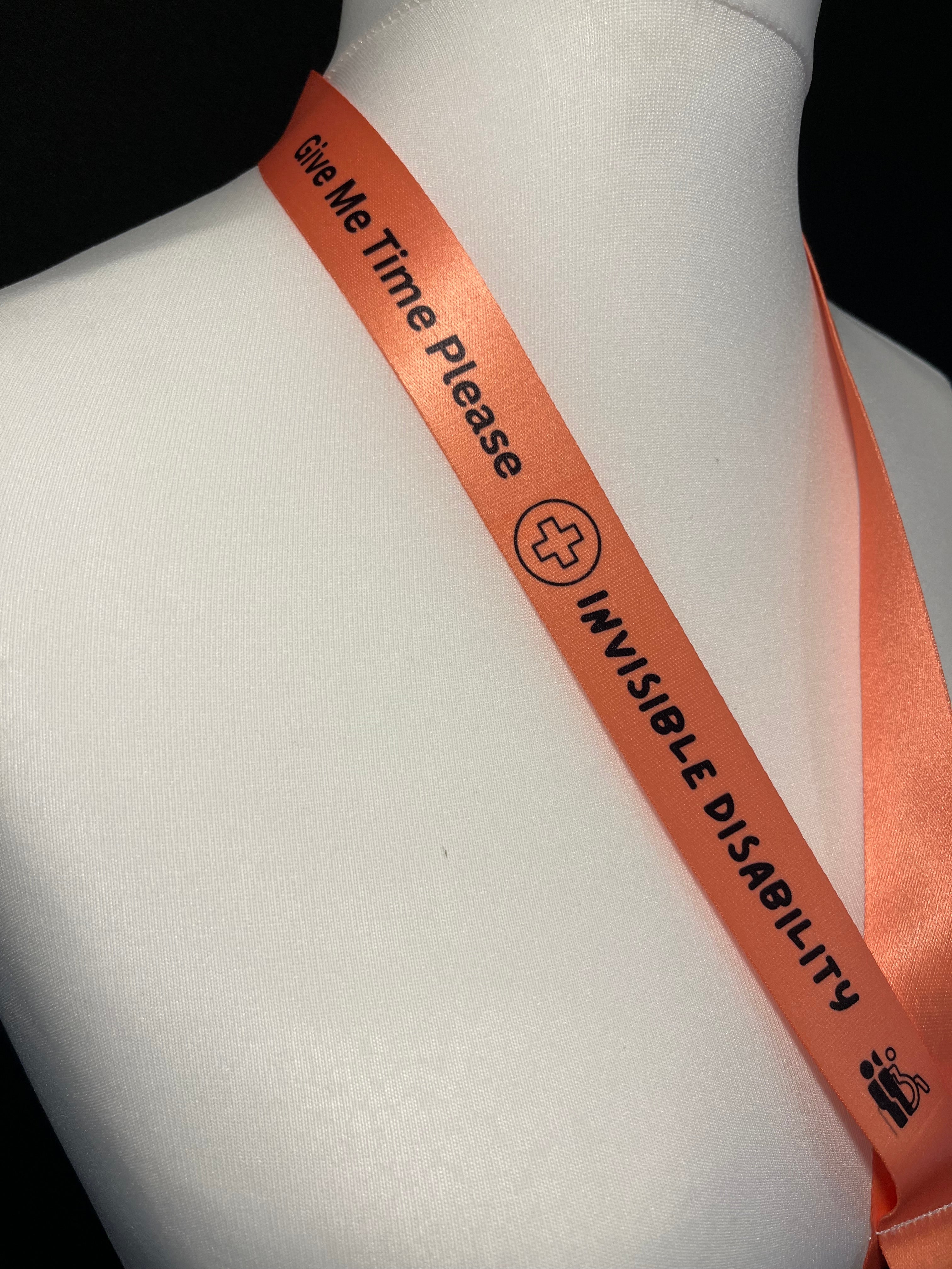 Red Invisible Disability Lanyard | Child | Adult