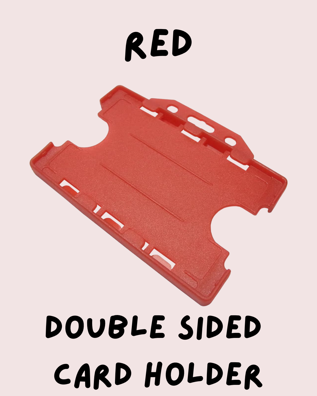 Double Sided Card Holder