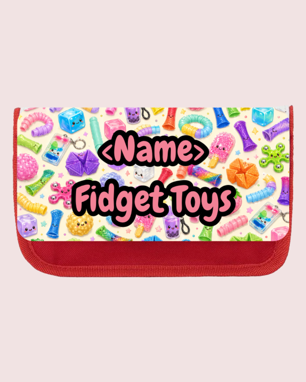 Personalised Plain Fidget Case