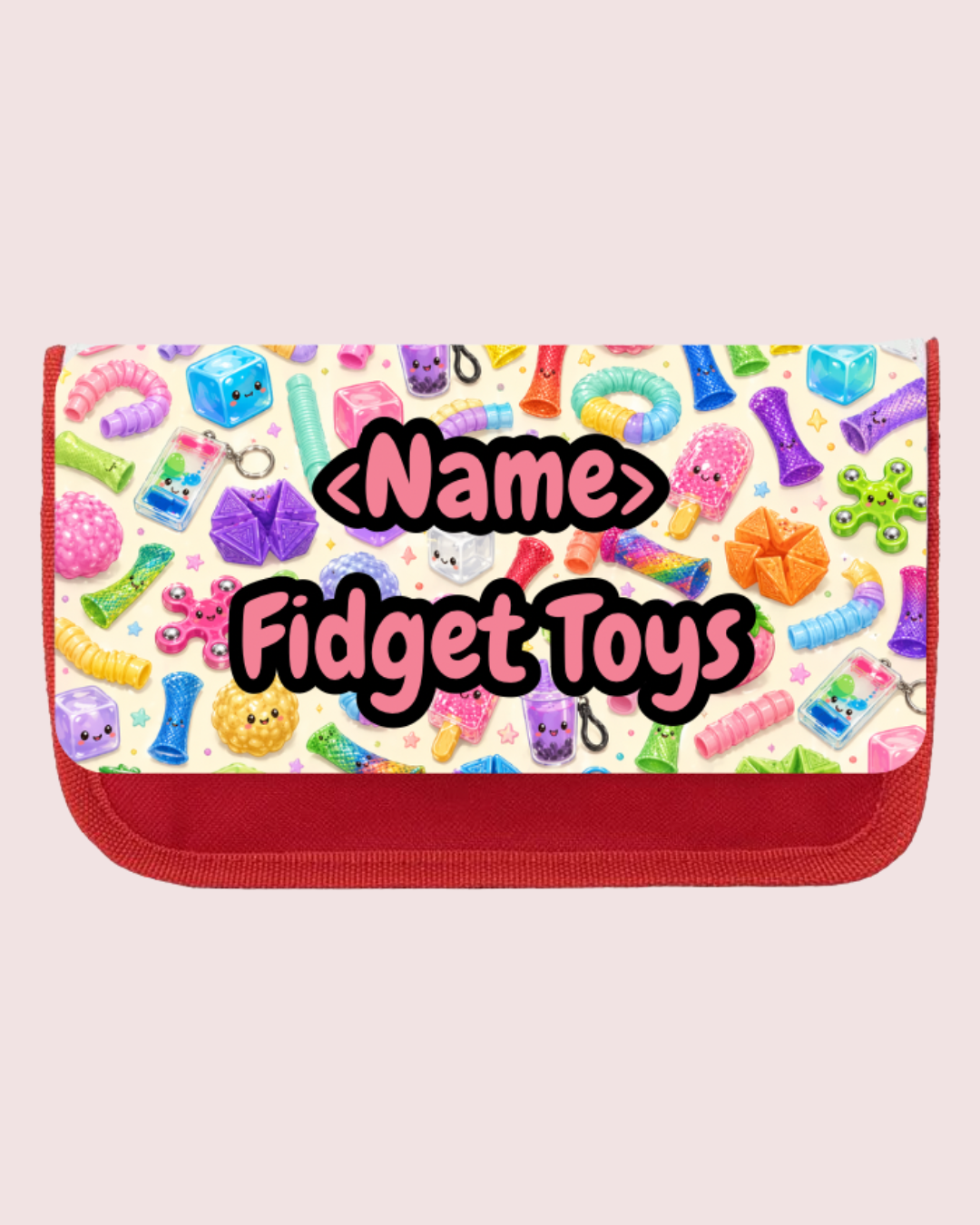 Personalised Plain Fidget Case