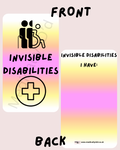 Invisible Disabilites