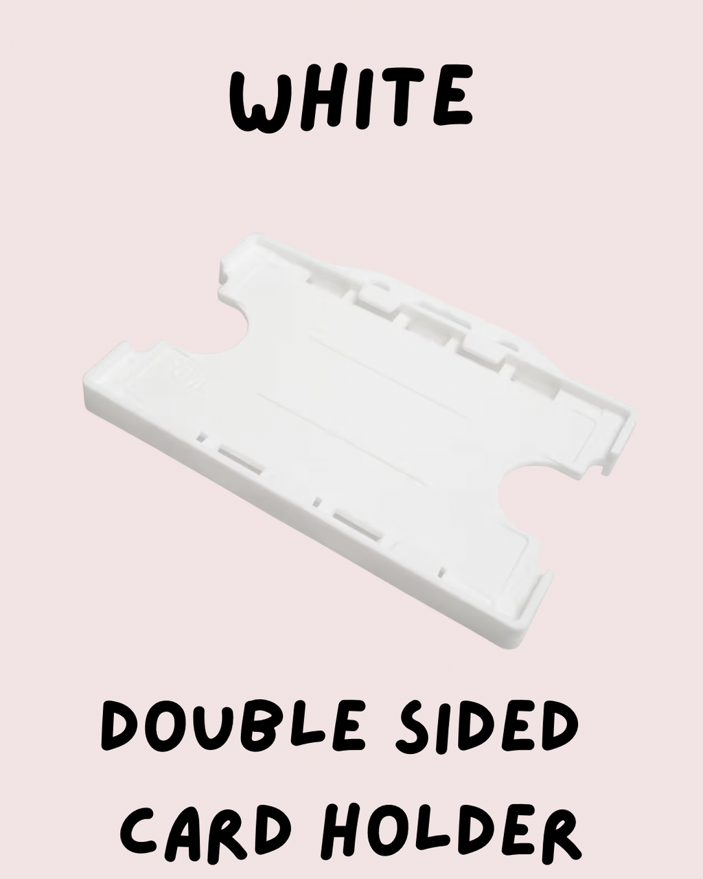 Double Sided Card Holder