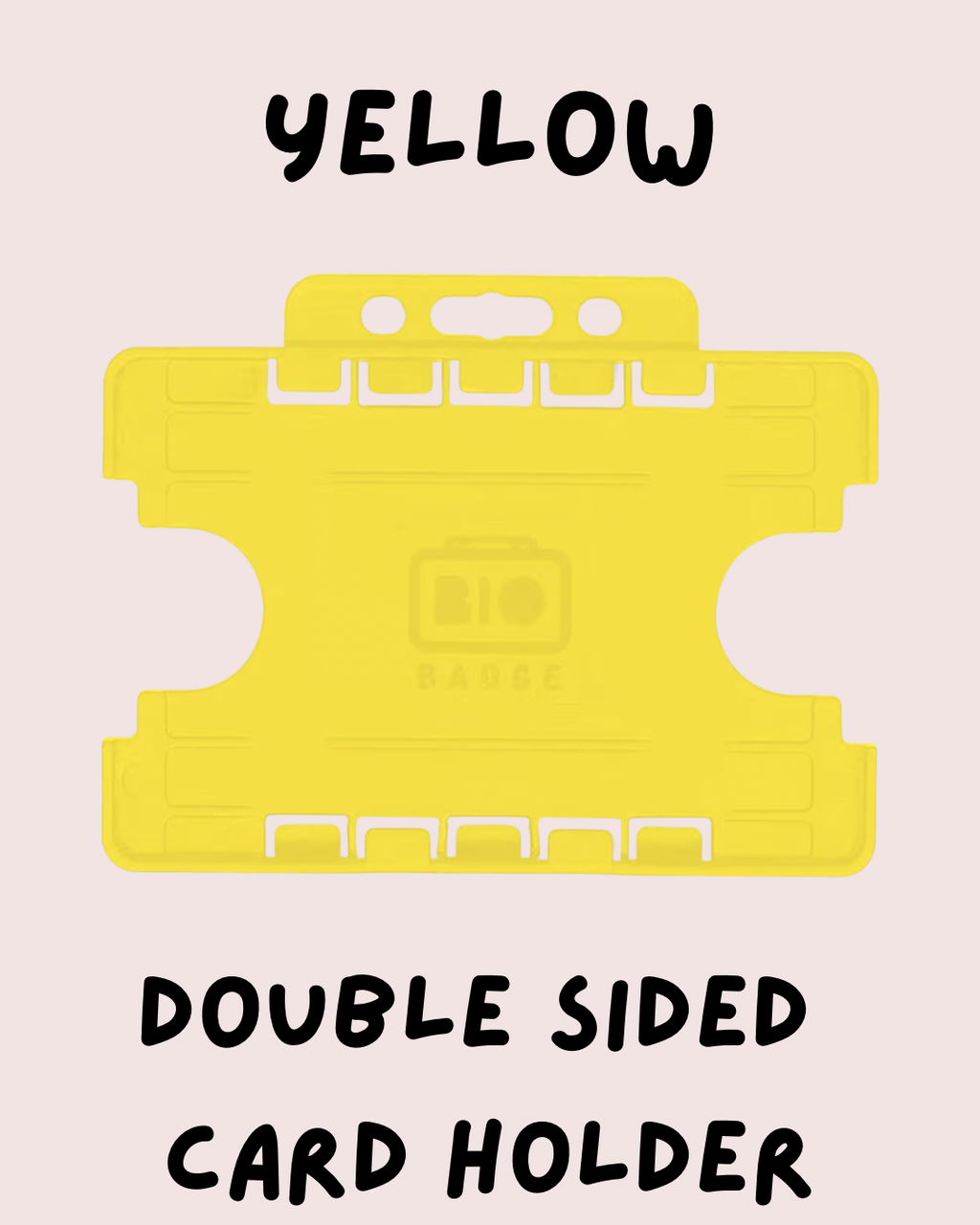 Double Sided Card Holder