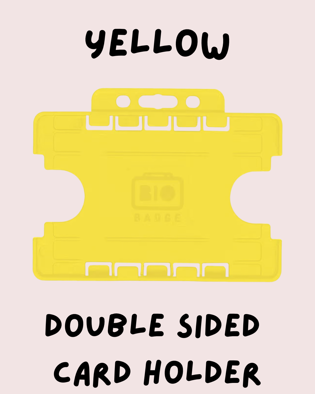 Double Sided Card Holder