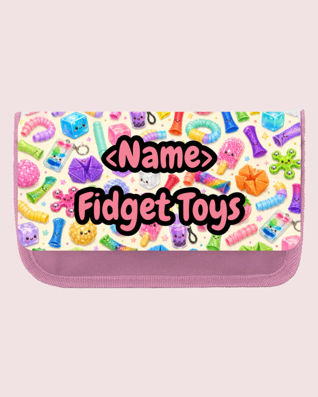 Personalised Plain Fidget Case