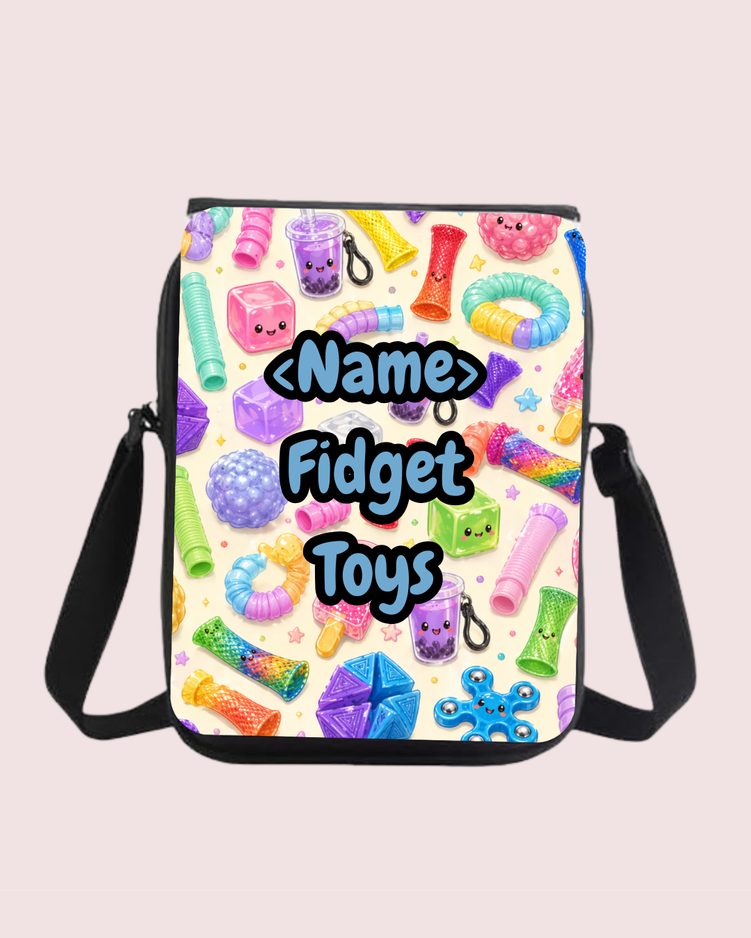Personalised Fidget Shoulder Bag