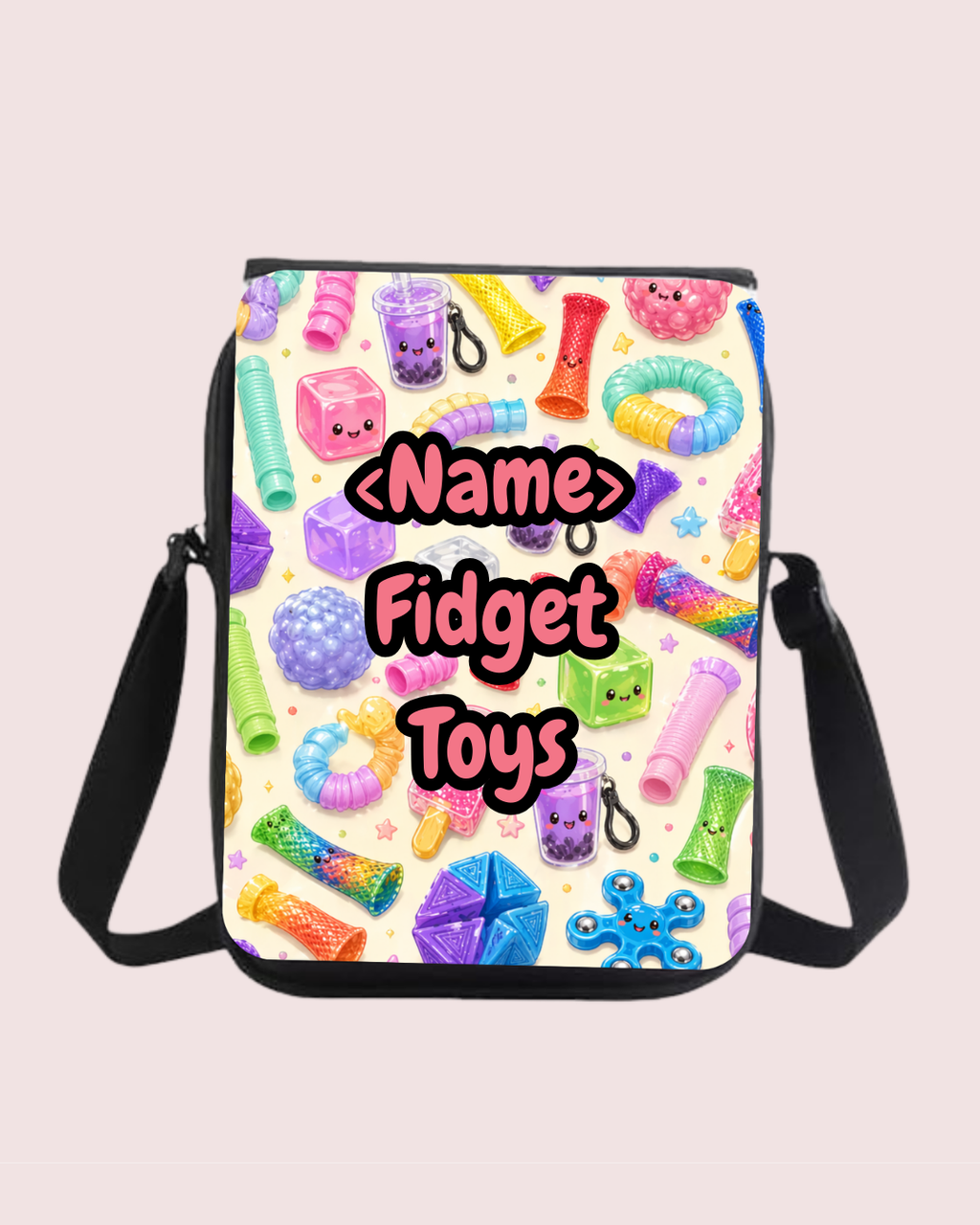 Personalised Fidget Shoulder Bag