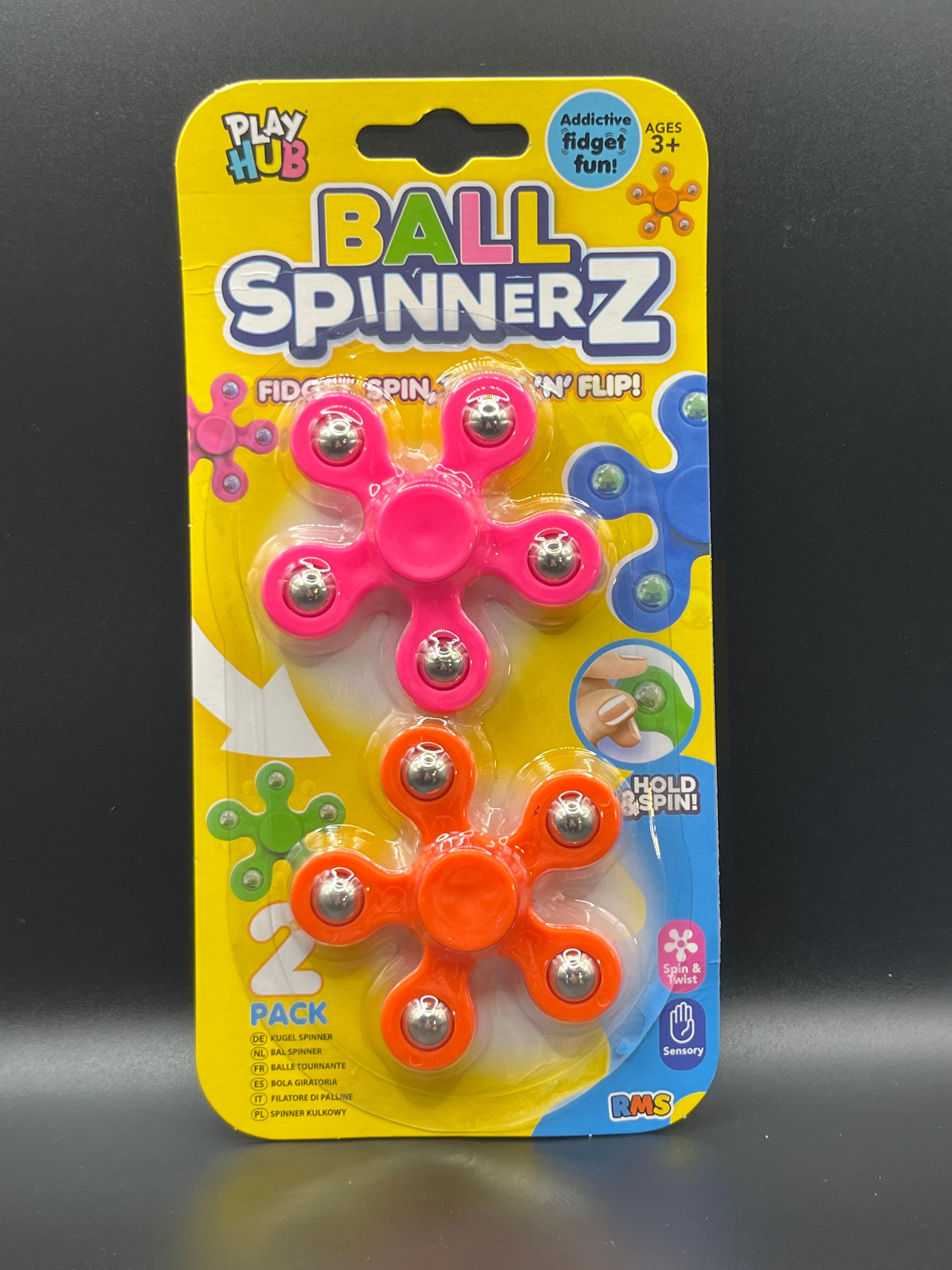 Fidget Ball Spinnerz Pack 2