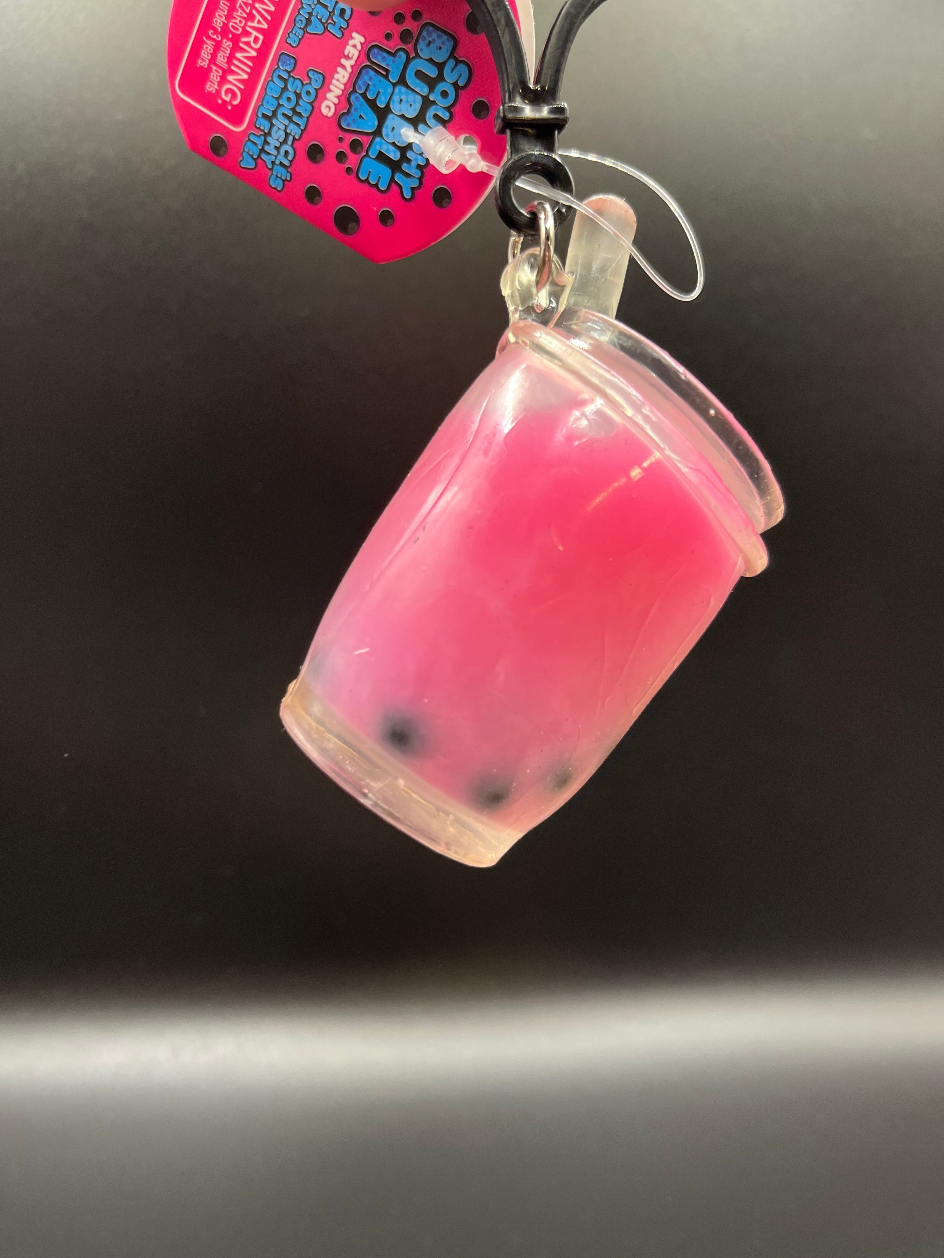 Scrunchems Bubble Tea Squishy Toy with Clip