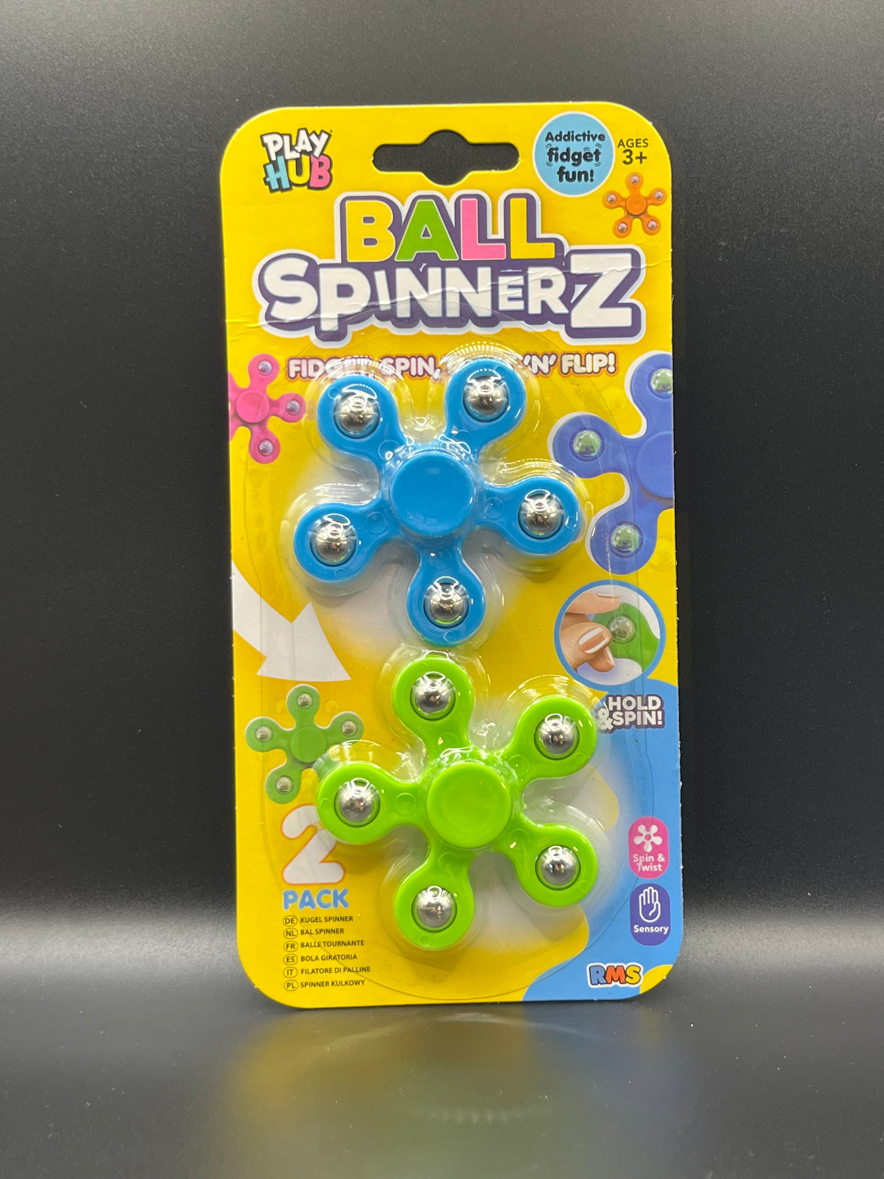 Fidget Ball Spinnerz Pack 2