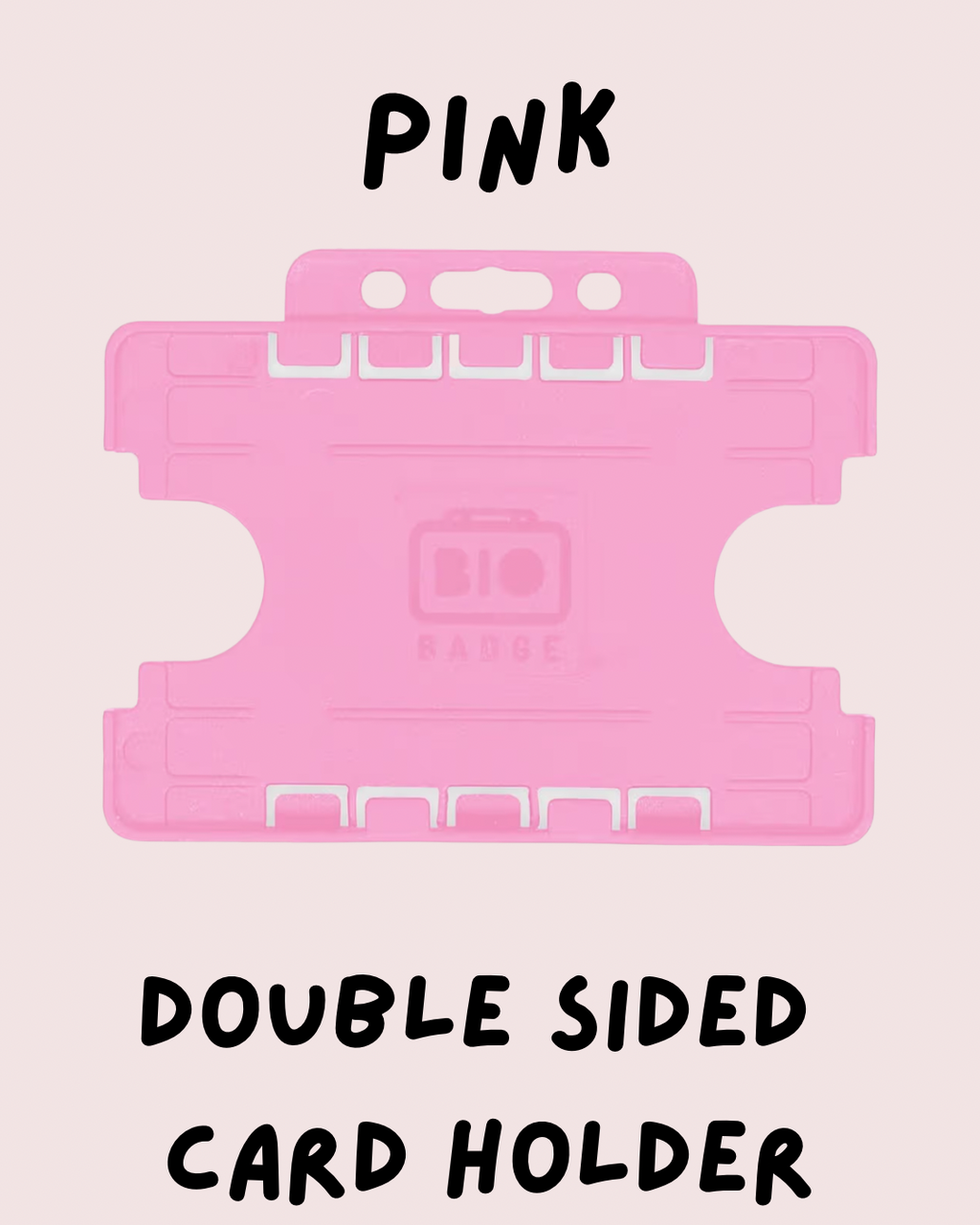 Double Sided Card Holder