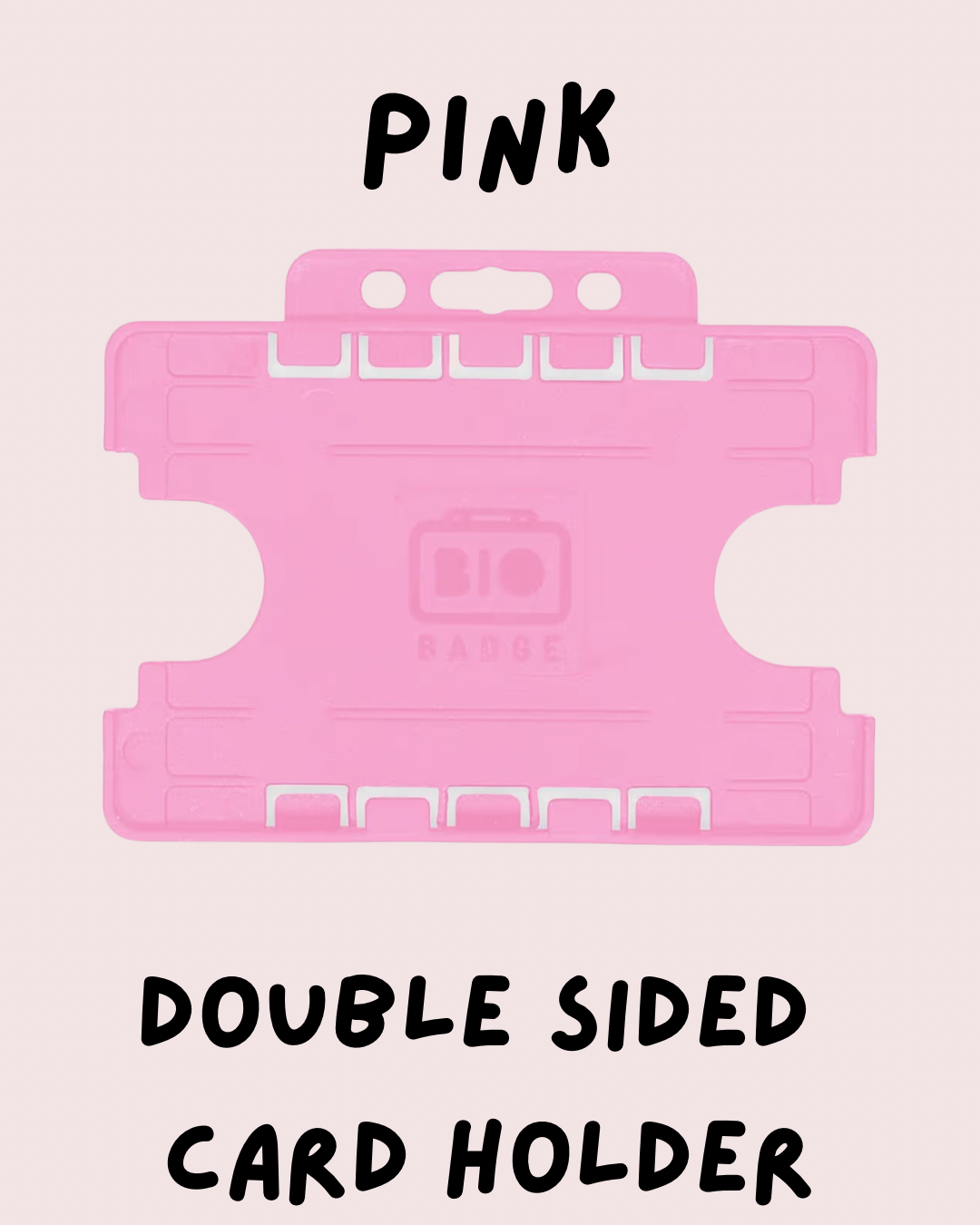 Double Sided Card Holder