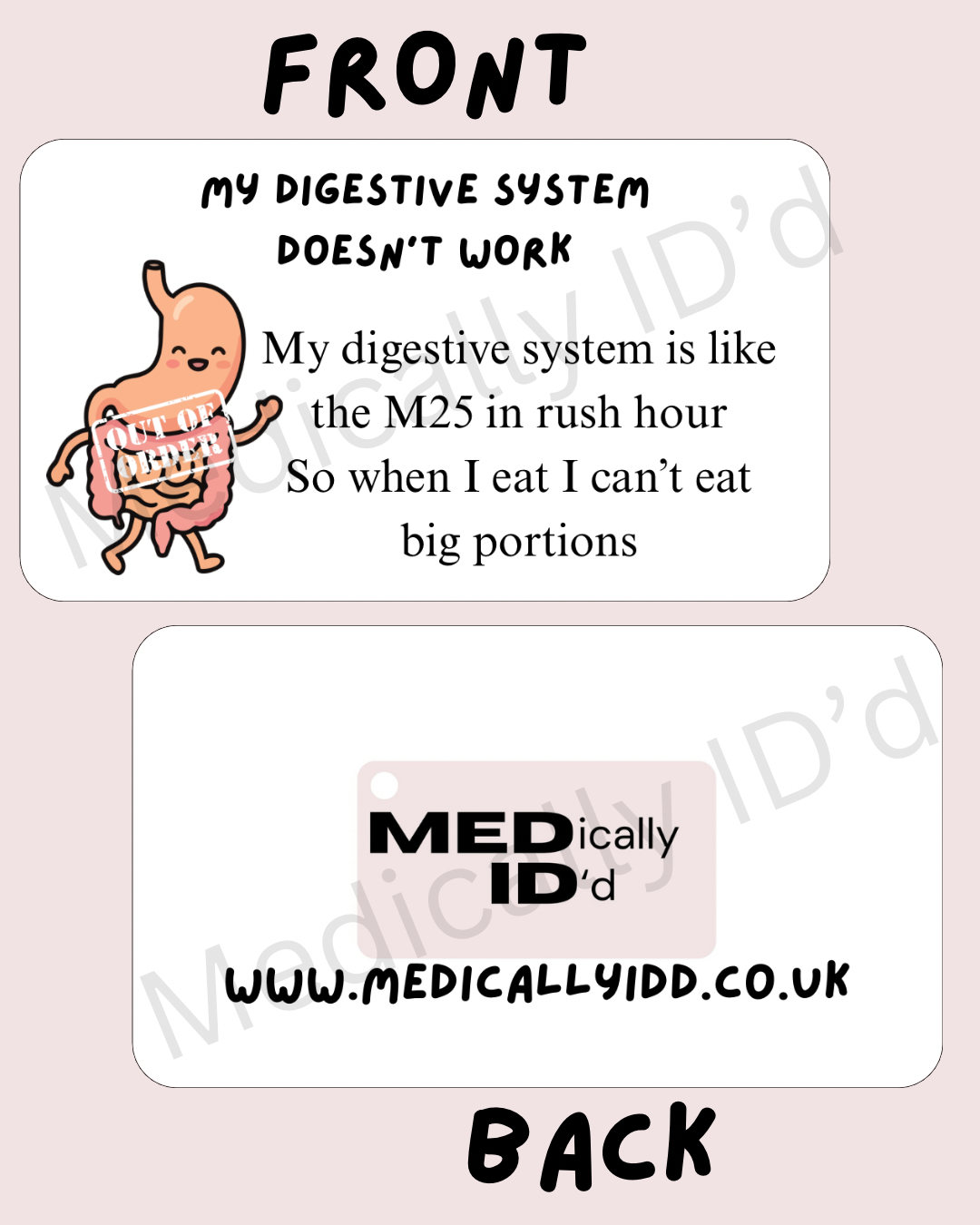My Digestive System Doesn’t Digest