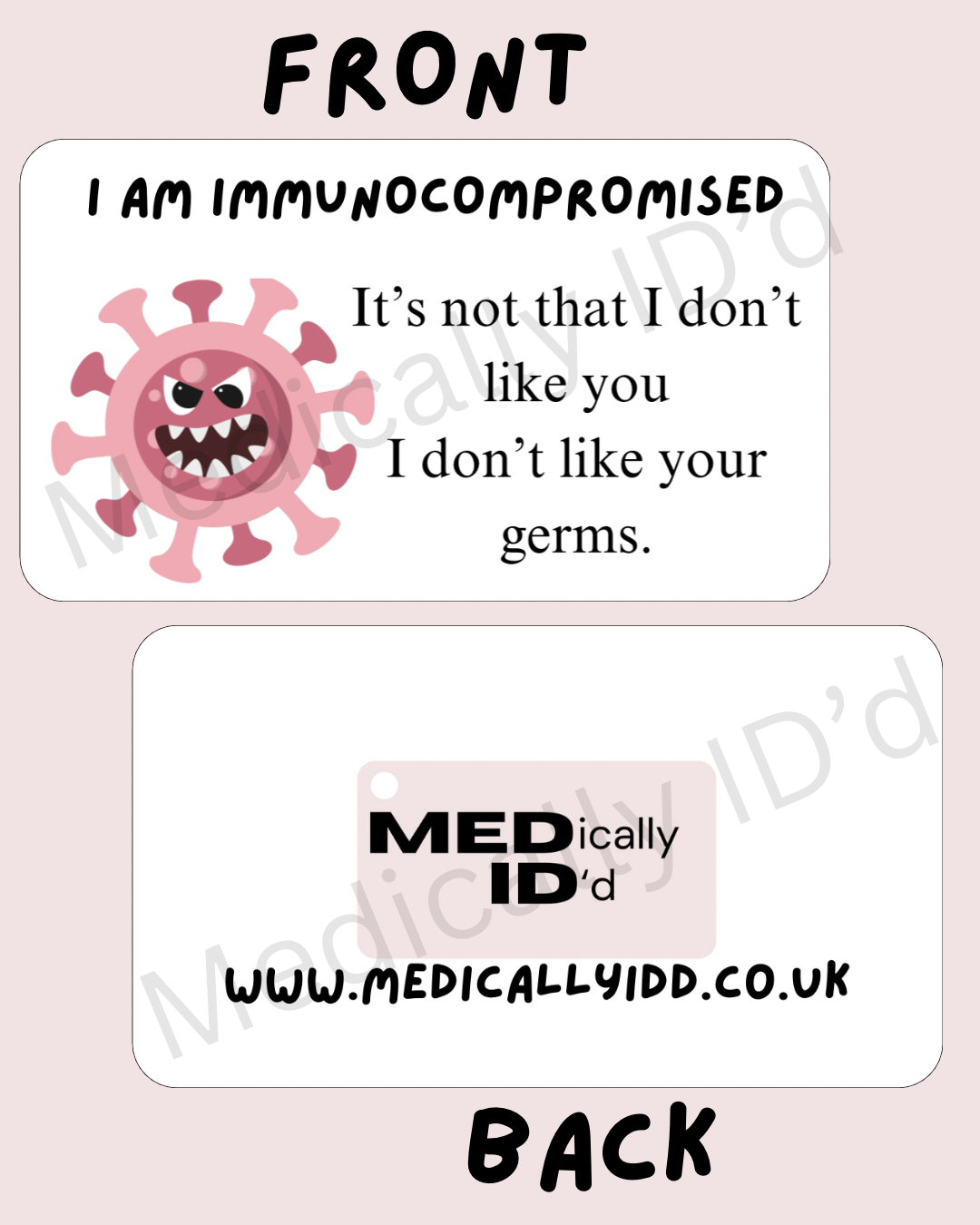 I Am Immunocompromised