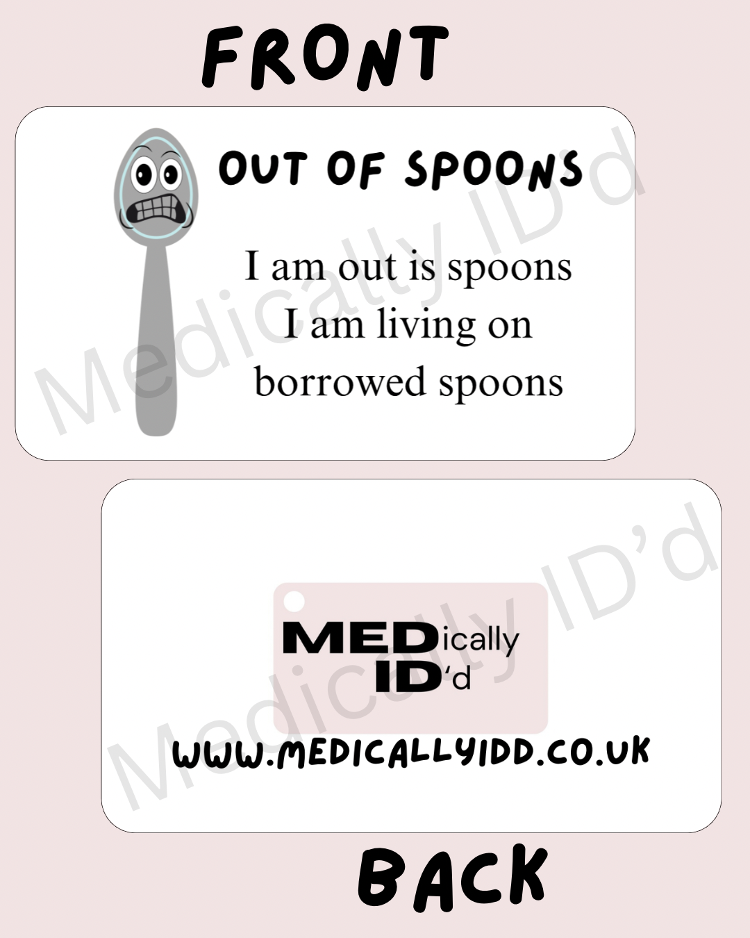 Out Of Spoons