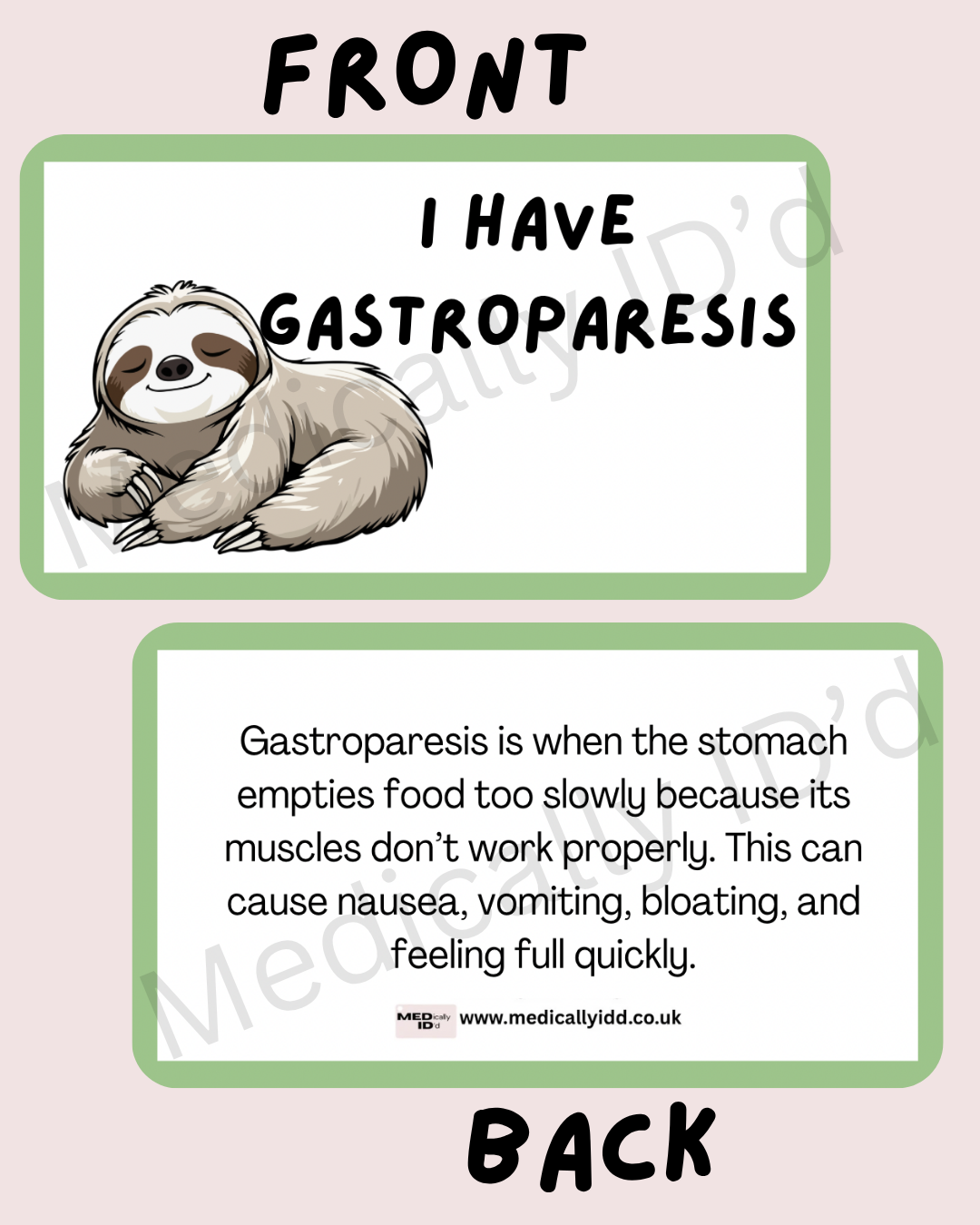 I Have Gastroparesis
