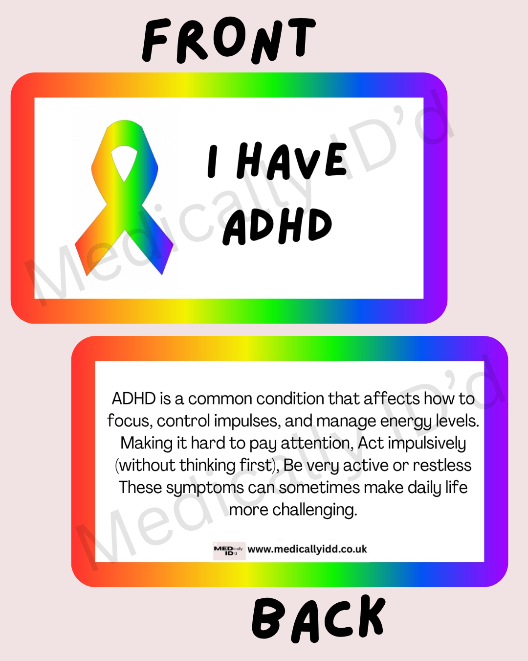 I have ADHD